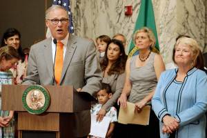 Washington becomes 5th state to guarantee paid family leave