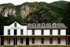 Sitting near the base of the Upper Town Wall in Index, the 1899 Bush House is looking more and more like the hotel it once was thanks to co-owners Blair and Kathy Corson, who are doing the restoration. The Bush House is also being nominated to the National Register of Historic Places. (Dan Bates / The Herald)