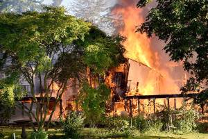 Arson suspected in fire that destroyed house on South Whidbey