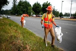 ‘Litter Wranglers’ out in force, tidying up messy spots