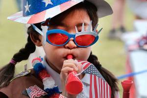 US celebrates July Fourth with parades, picnics, fireworks