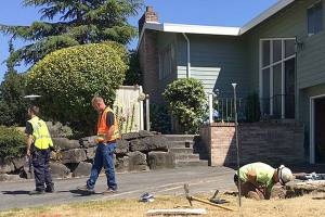 ‘We nearly blew up your house’: Gas line skewers sewer pipe