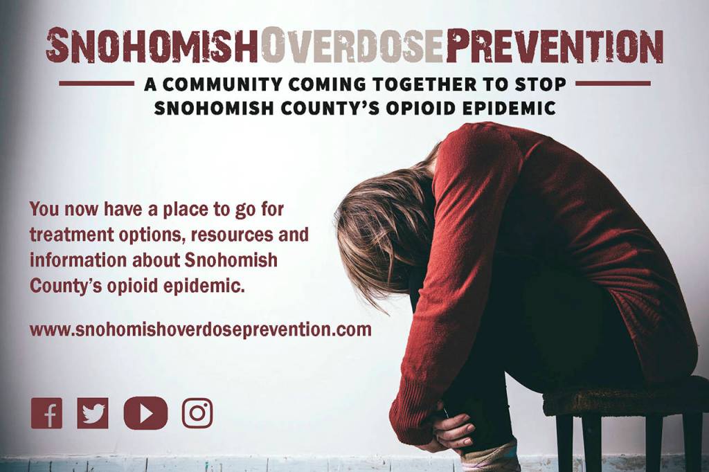 Snohomish overdose prevention poster
