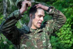 This elite Lake Stevens athlete competes in combat boots