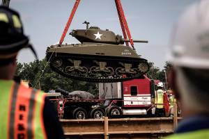 A battered World War II hero gets new home, museum