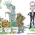 Editorial cartoons for Monday, Aug. 7