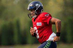 Seahawks notebook: QB Wilson goes from ‘chubby’ to sharp