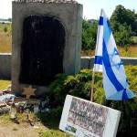A memorial stands at Jedwabne, Poland, where hundreds of Jews were burned alive in a barn by their neighbors during the Holocaust. (Kari Wilson)