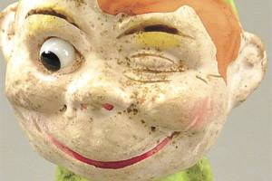 Smiling leprechaun is one of few St. Patrick’s Day bobble heads