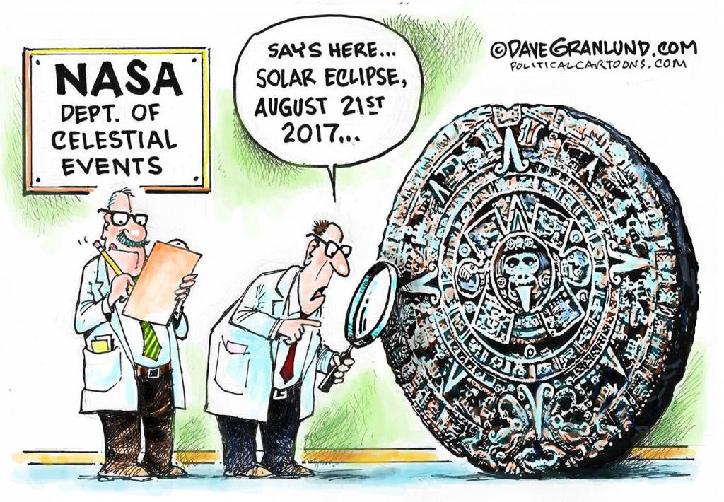 Editorial cartoons for Monday, Aug. 14