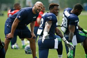 ‘Polished’ rookie running back Carson impressing Seahawks