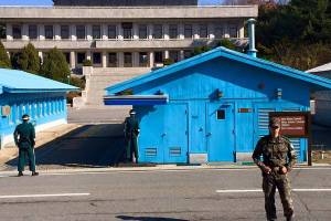 Leaders’ tough talk stirs memories of trip to Korean DMZ