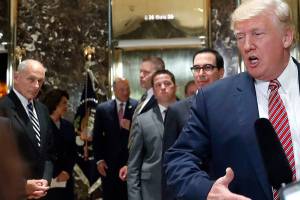 Trump leaves new chief of staff frustrated and dismayed