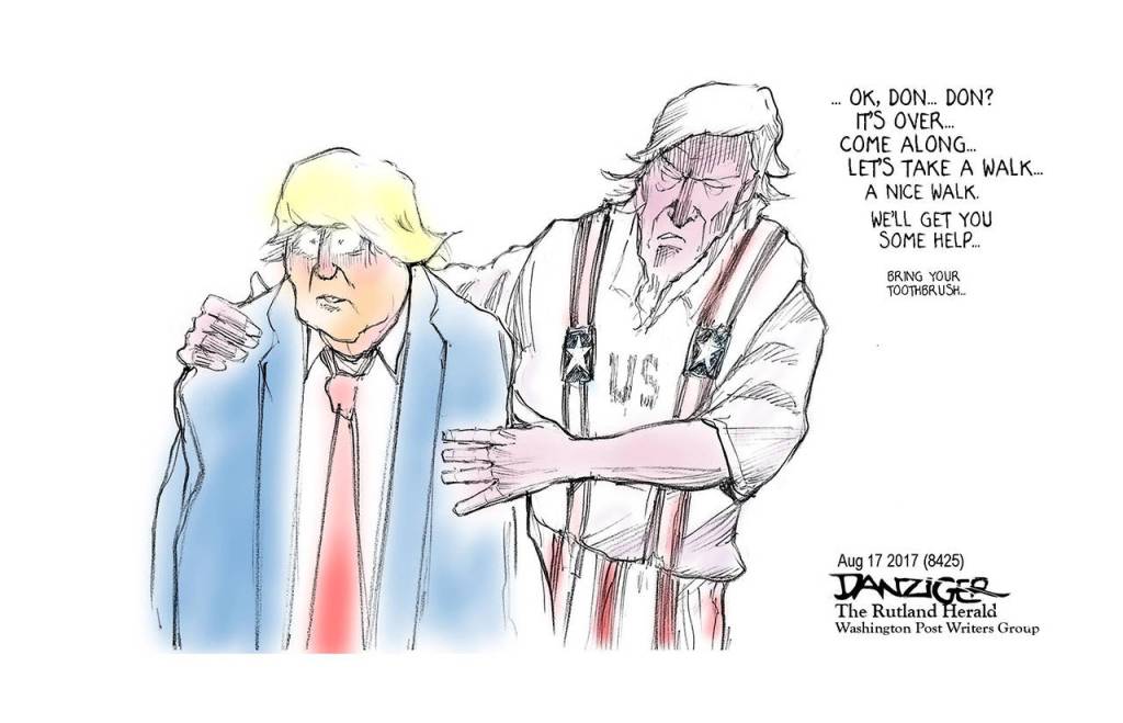 Editorial cartoons for Sunday, Aug. 20