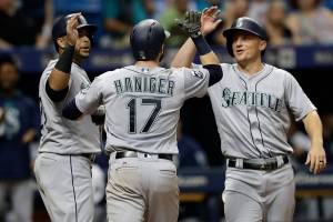 Haniger’s slam, Cruz’s HR lift M’s to 7-6 win over Rays