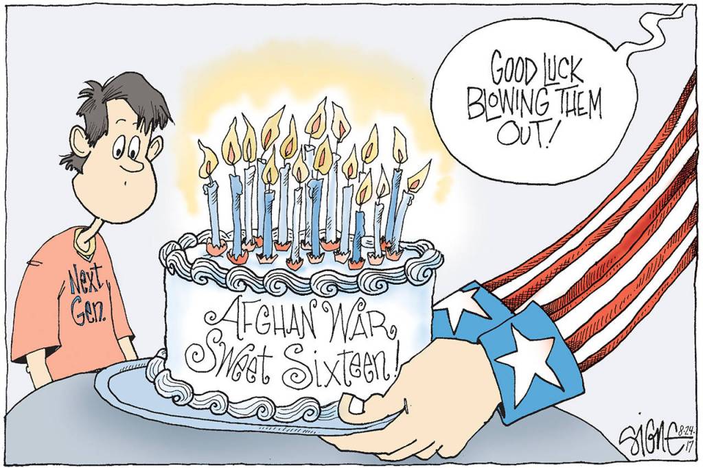 Editorial cartoons for Saturday, Aug. 26