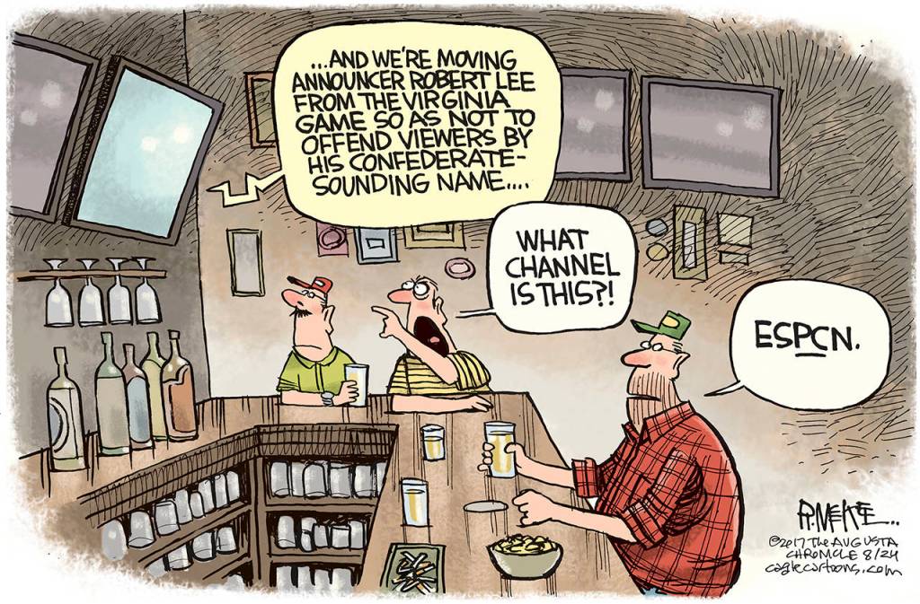 Editorial cartoons for Saturday, Aug. 26