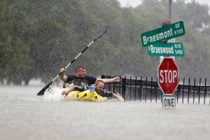 Rescuers pluck hundreds from rising floodwaters in Houston