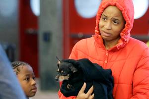 Houston convention center gives refuge to Harvey’s survivors