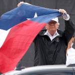 Trump offers Texans in-person reassurances on storm recovery