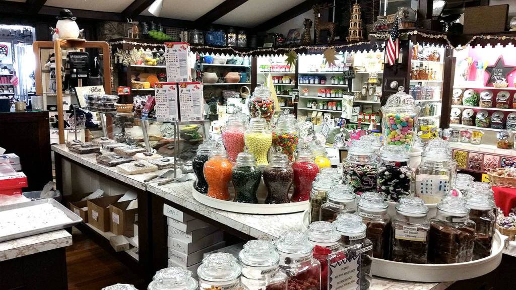Find a dizzying array of gifts and goodies at Kellerhaus Chocolates, New Hampshireís oldest candy and ice cream makers. (Kathy Witt / TNS)