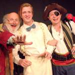 Peter Eartheart photo                                Red Curtain in Marysville is staging the 1960s musical &ldquo;The Fantasticks.&rdquo; Here, itinerant actors Henry (played by Bill Kusler, left) and Mortimer Josh Read, right) convince Matt (Christopher Puckett) that the wide world beckons.