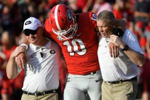 Eason hurt in Georgia’s 31-10 win over Appalachian State