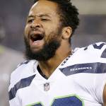 Seattle Seahawks free safety Earl Thomas yells from the sideline during the second half of Thursday&rsquo;s NFL preseason in Oakland, California. (AP Photo/Eric Risberg)
