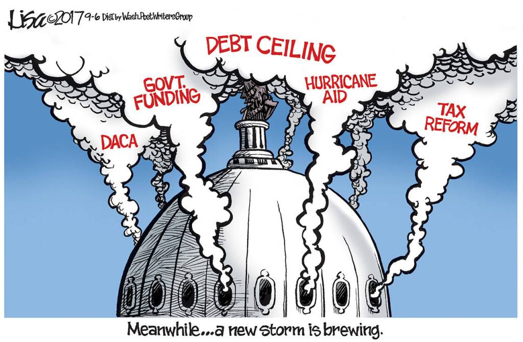 Editorial cartoons for Thursday, Sept. 7