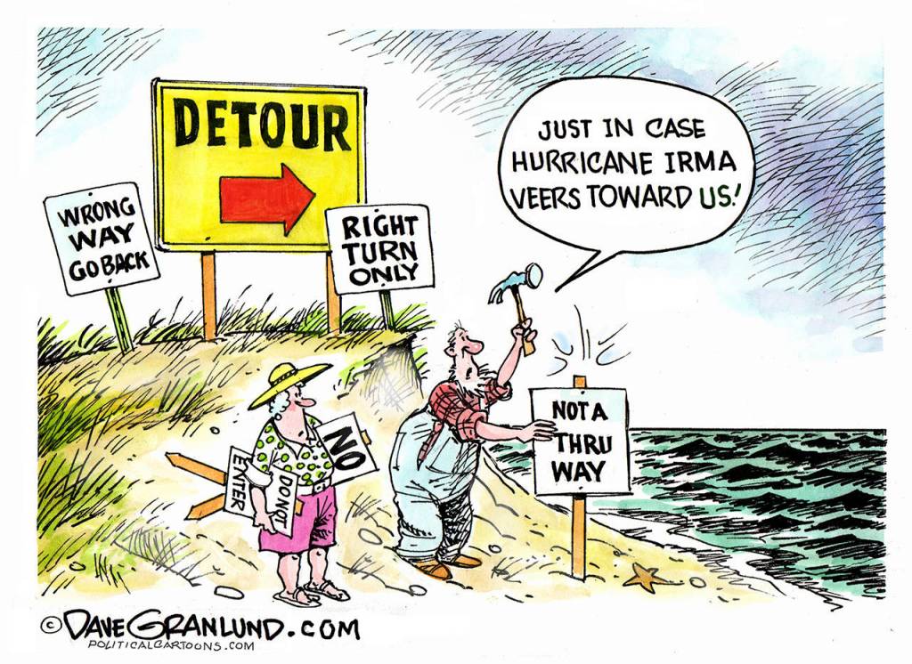Editorial cartoons for Thursday, Sept. 7