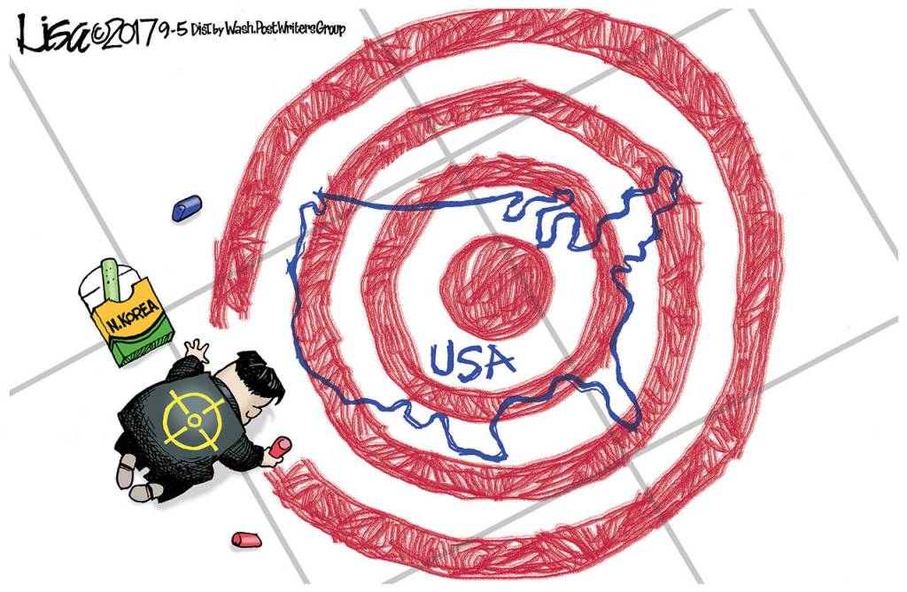 Editorial cartoons for Thursday, Sept. 7