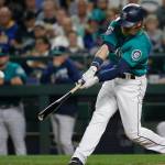 Leake, Gamel help M’s top Angels 4-3 to snap 3-game skid