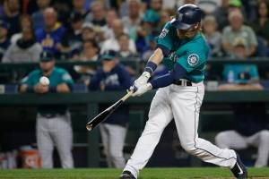 Leake, Gamel help M’s top Angels 4-3 to snap 3-game skid