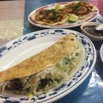 A huitlacoche quesadilla is one of the specialties at Ade&rsquo;s Mexican Deli in Everett. The tortillas are made in-house and filled with lettuce, cheese, crema and huitlacoche, a type of fungus that grows on maize and is considered a delicacy in Mexico. (Ben Watanabe / The Herald)