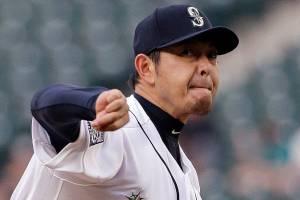 M’s notes: Iwakuma improving but battling calendar in bid to pitch again