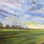 &ldquo;Evening Drive,&rdquo; an acrylic on canvas, is one of the paintings Jennie de Mello e Souza will show during the studio tour in Edmonds.