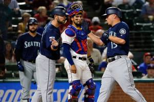 Gamel, Seager homer as M’s cruise past Texas 10-3