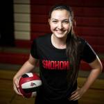 Snohomish senior Roz Gillie is a formidable blocker who hopes to lead the team to another successful season. (Ian Terry / The Herald)