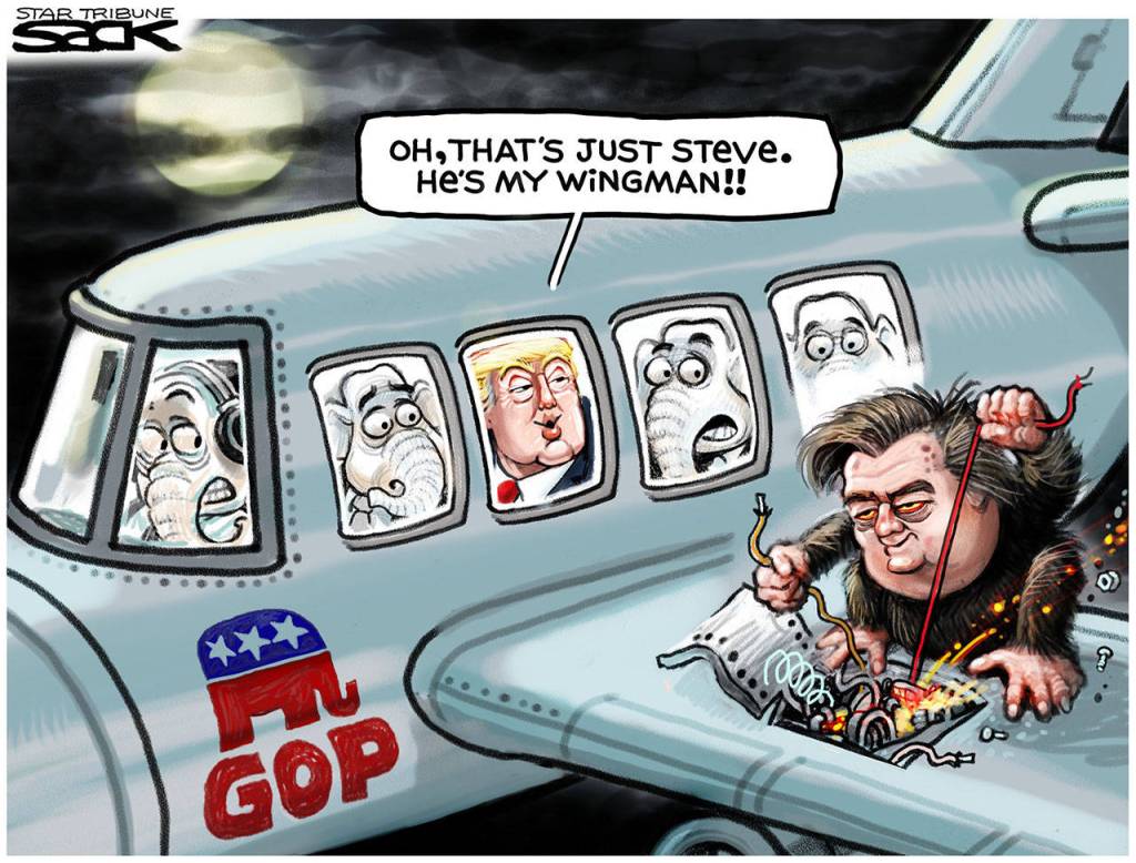 Editorial cartoons for Monday, Sept. 18