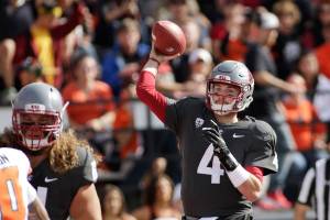 Falk throws 6 TDs, MP alum Luton hurt in WSU’s rout of OSU