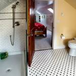 Everett-based Classic Remodeling NW Inc. built a new bathroom adjacent to Maria and Robert Coghills upstairs master bedroom. (Dan Bates / The Herald)