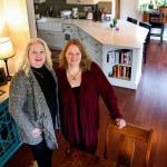 With help from SaDora Hampson (left) of Classic Remodeling NW, Maria Coghills small house is now lighter, airier and a better fit for the family. (Dan Bates / The Herald)