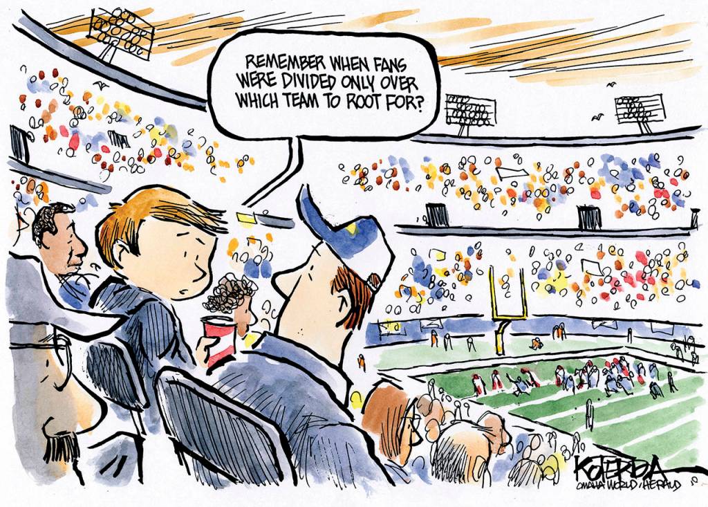 Editorial cartoons for Thursday, Sept. 28