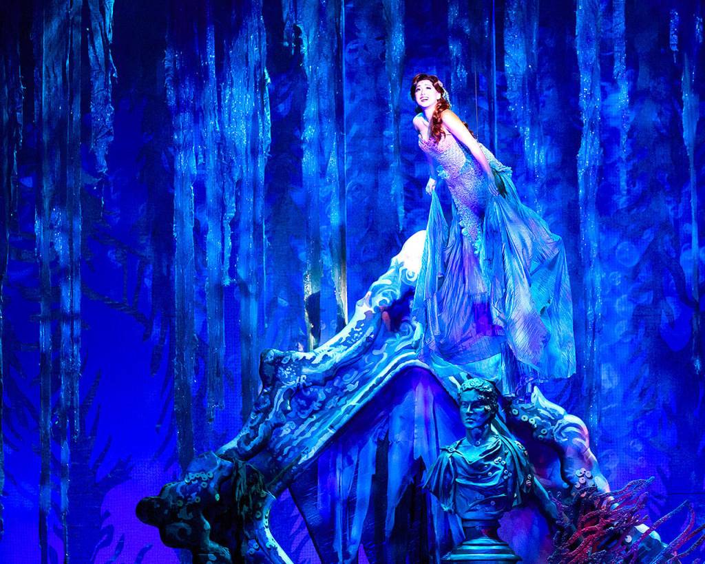 Diana Huey, who graduated from Kamiak High Schoo, starred in Disneys The Little Mermaid at the 5th Avenue Theatre. She is nominated for outstanding actress in a musical. (Mark Kitaoka photo)