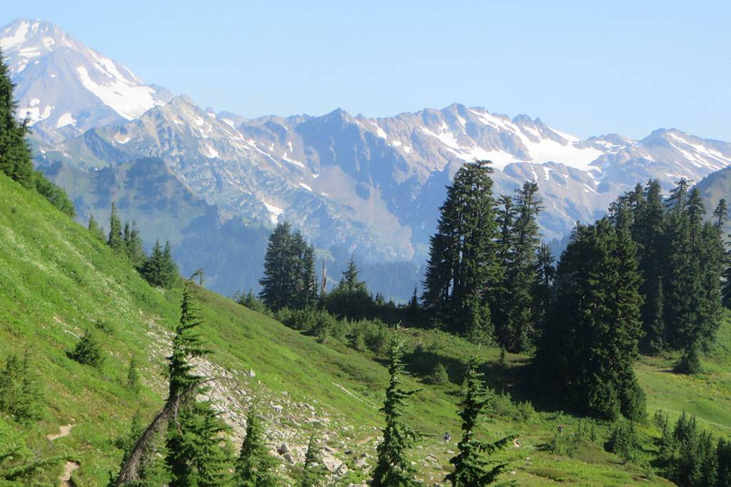 The allure of the Pacific Crest Trail, here south of Mica Lake, isnt difficult to understand.