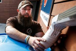 Team of veterans work on eco-friendly projects across county