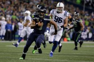 Seahawks’ Wilson happy to have mobility back against Rams