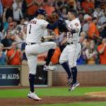 Altuve hits 3 homers, Astros beat Red Sox 8-2 in ALDS opener