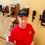 If his condo walls could speak, it wouldnt take long to learn what line of work Gerald Rogers took up back home following the Korean War. (Dan Bates / The Herald)