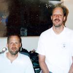 Eric Paddock (left) with his brother, Las Vegas gunman Stephen Paddock. (Courtesy of Eric Paddock via AP)